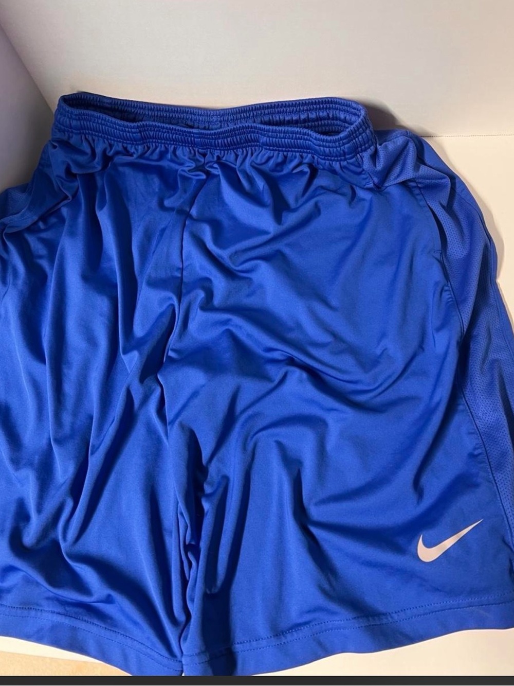 Nike Men's Blue Performance Athletic Shorts Medium